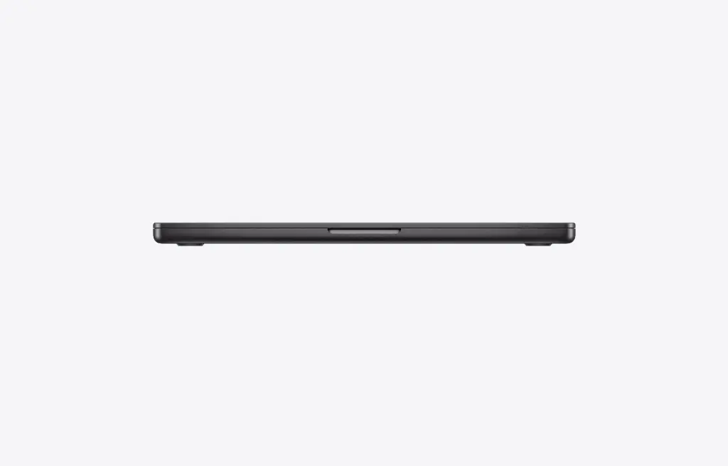 Apple MacBook Pro 14" (Side View: Closed)