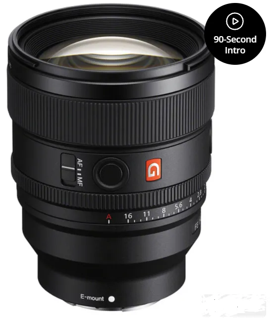 KOZMIQPRINT™ Portrait Lens - Sony G Master FE 85mm f/1.4 GM II