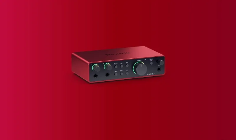 Focusrite Scarlett 2i2 (4th Gen)