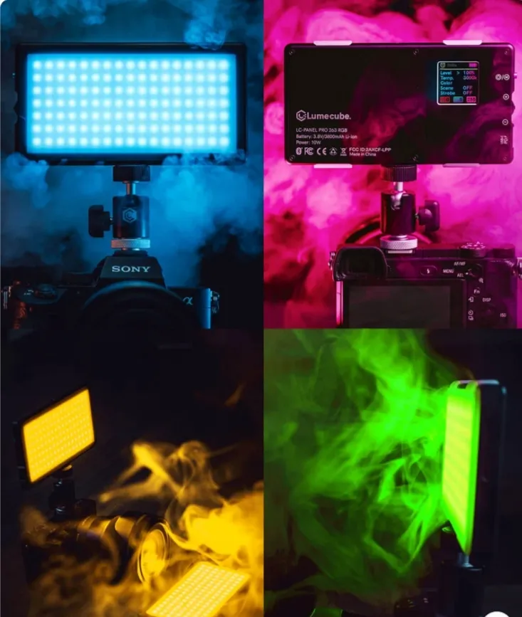 Lume Cube RGB Panel Pro 2.0 App Controlled LED Panel Light