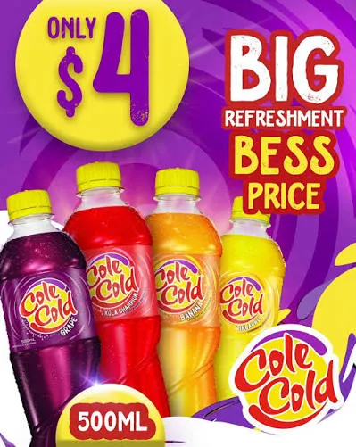 Cole Cold Assorted Soft Drink 370ml (Single)