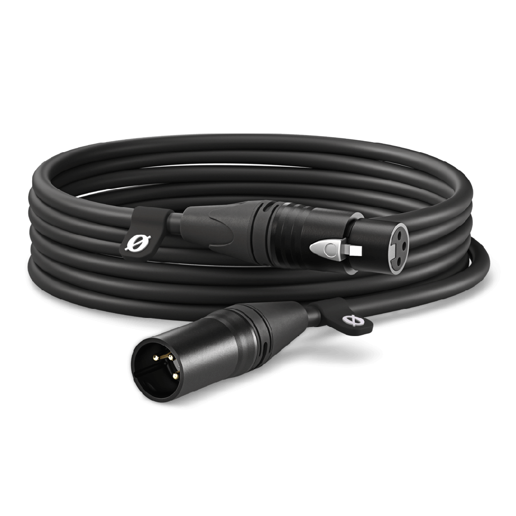 RØDE Premium Professional XLR Studio Cable (6m / 20ft, Black)